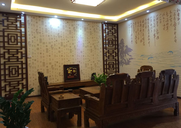 硅藻泥背景墻  個性化的藝術(shù)典范